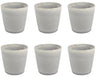 Cookinglife Tazas de café / Tazas Senseo – Breeze Gris – 200 ml – 6 piezas