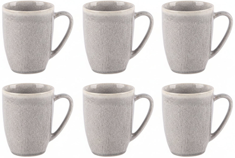 Cookinglife Coffee Mugs Breeze Grey 315 ml – 6 pieces