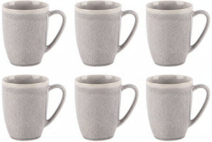 Cookinglife Tazas de café Breeze Gris 315 ml – 6 unidades