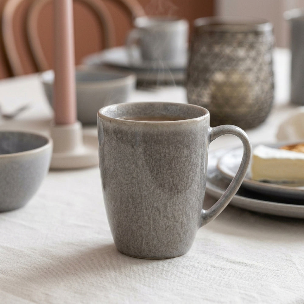 Cookinglife Coffee Mugs Breeze Grey 315 ml – 6 pieces