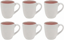 Cookinglife Coffee Mugs Nola Pink 330 ml – 6 pieces