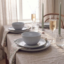 Cookinglife Soup Bowls / Bowls Linen Grey ø 15 cm – 6 pieces