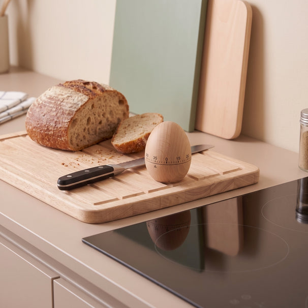 Cookinglife Temporizador de Cocina Huevo Efecto Madera