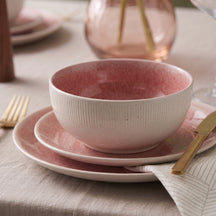 Cookinglife Cuencos de sopa / Cuencos Nola Rosa ø 14 cm – 6 piezas