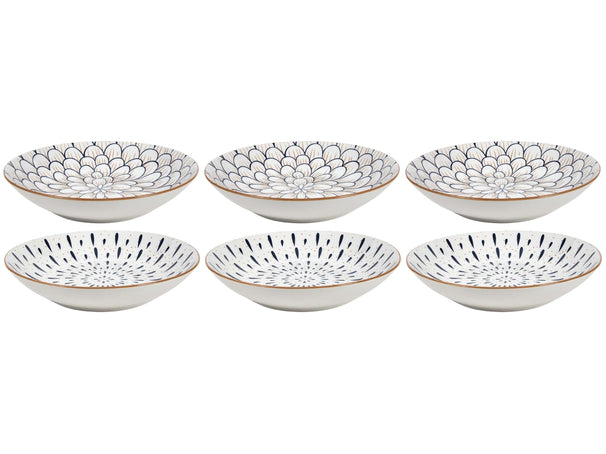 Cookinglife Platos Profundos / Platos de Pasta Noria ø 20 cm - 6 piezas