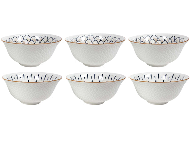 Cookinglife Cuencos para sopa / Cuencos Noria ø 16 cm - 6 piezas