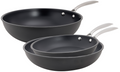Cookinglife Cookware Set Revolt 3-piece - Wok Pan ø 28 cm + Frying Pans ø 24 & 28 cm - Suitable for All Heat Sources - Ceramic Non-stick Coating