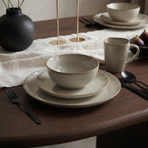 Cookinglife Soup Bowls / Bowls Linen Beige ø 15 cm – 6 pieces