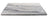 Cookinglife Tabla de Servir / Tabla de Aperitivos Mármol Blanco / Gris - 40 x 30 cm