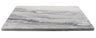 Cookinglife Serving Board / Charcuterie Board Marble White / Grey - 40 x 30 cm