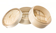 Cookinglife Steamer / Dim Sum Basket - Bamboo - 3-Piece - ø 20 cm