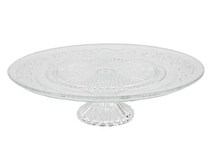 Cookinglife pedestal de tarta clásico - vidrio - ø 32.5 cm