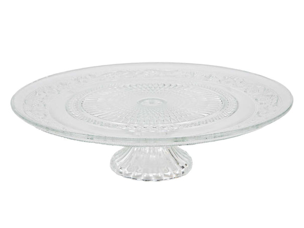 Cookinglife pedestal de tarta clásico - vidrio - ø 32.5 cm