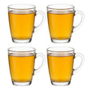 Cookinglife Vasos de Té con Asa - 300 ml - 4 Piezas