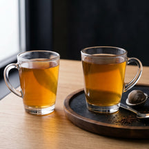 Cookinglife Vasos de Té con Asa - 300 ml - 4 Piezas