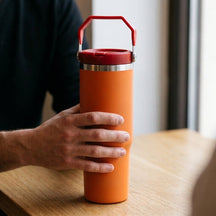 Cookinglife-Thermosbeker-met-Rietje-oranje-sfeer-03 sfeerafbeelding
