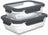 Cookinglife Glass Food Storage Containers Boro Lines 1 Liter + 1.5 Liter - 2 Pieces