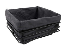 Cookinglife Bread Basket Black Metal Square