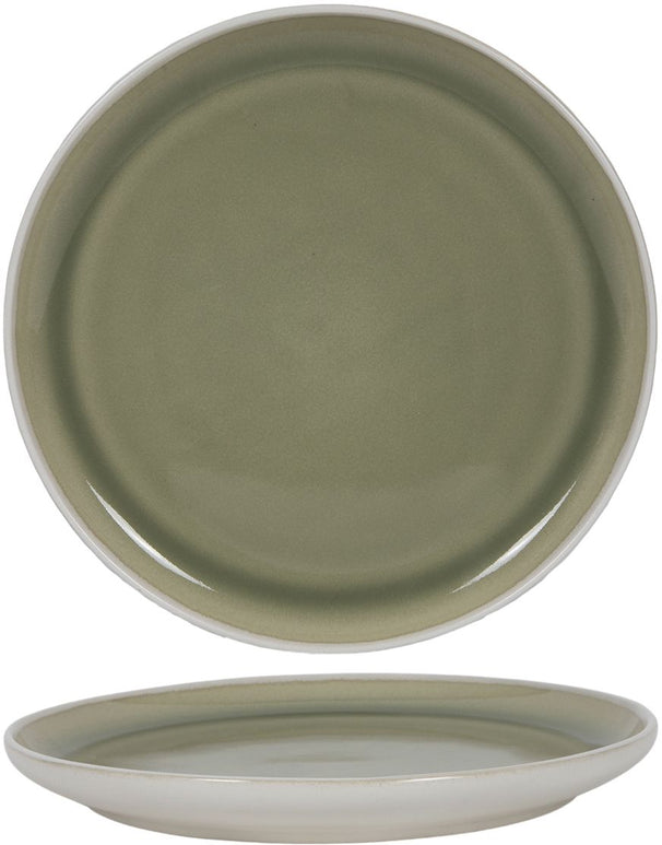 Platos de cena Cookinglife Verde Musgo ø 27 cm - 6 unidades