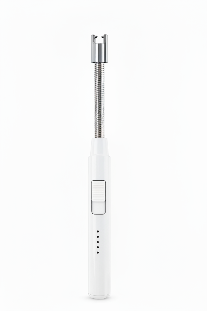 Cookinglife Electric Lighter - Flexible Lighter - USB Rechargeable - Black/White