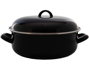 Cazuela Cookinglife con tapa - Esmalte - Cocina - ø 28 cm / 6 Litros - capa antiadherente esmaltada