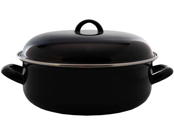 Cazuela Cookinglife con tapa - Esmalte - Cocina - ø 28 cm / 6 Litros - capa antiadherente esmaltada
