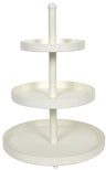 Cookinglife Etagere metal  creme - ø 20, 25 & 30 cm - 3 Layer