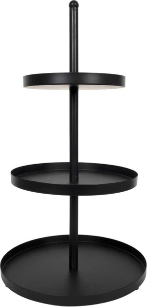 Cookinglife Metal Stand Black ø 20, 25 & 30 cm - 3-tier - 55 cm high