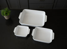 Cookinglife Baking Dishes Stoneware Set - 3 Pieces