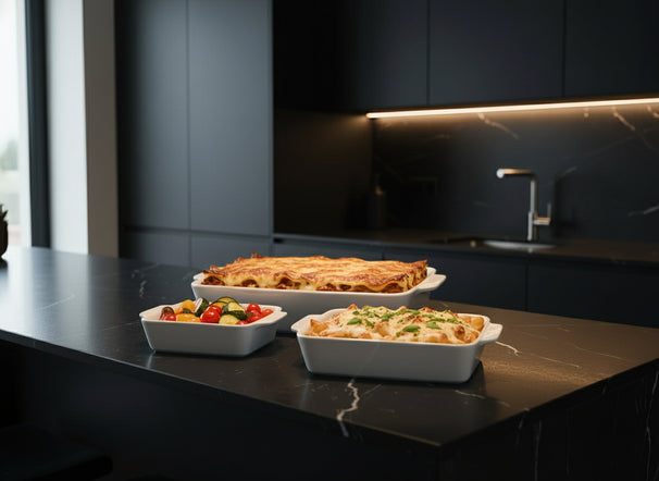 Set de fuentes para horno de cerámica Cookinglife - 3 piezas