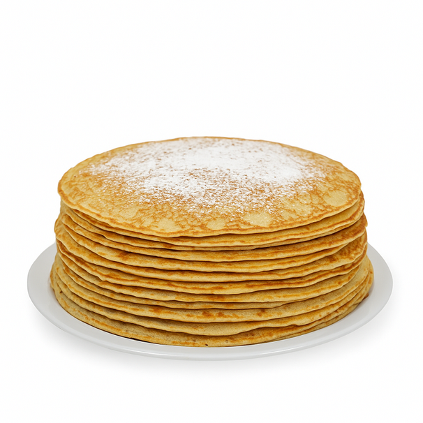 Cookinglife Platos para panqueques Porcelana ø 30 cm - 6 unidades
