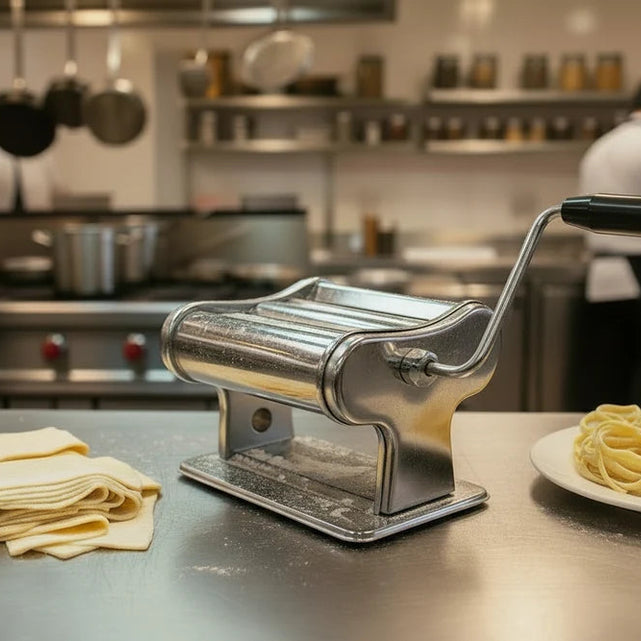 Kneading the dough