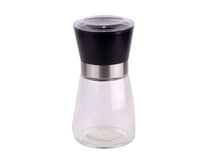 Set de molinillos de pimienta y sal Cookinglife - vidrio - negro - 2 piezas