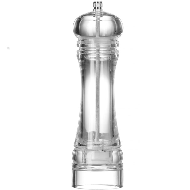 Molinillo de pimienta Cookinglife Rocca transparente - Molinillo de acero inoxidable - 21.5 cm