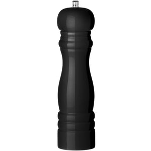Molinillo de pimienta Cookinglife Rocca negro brillante - Molinillo de acero inoxidable - 21.5 cm