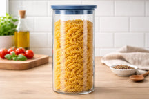 Cookinglife Storage Jars set - Glass - ø 13 cm - 1.5 / 1.9 / 2.5 Liters - 3 pieces