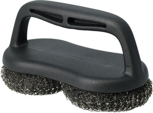 Cookinglife BBQ Cleaning Brush Fire & Flavour 18 x 9 x 10 cm - Steel Wool Brush - Cleaning Grill Grate