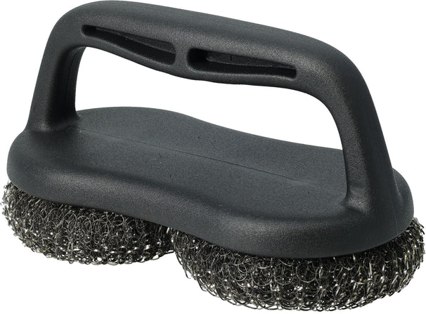 Cookinglife BBQ Cleaning Brush Fire & Flavour 18 x 9 x 10 cm - Steel Wool Brush - Cleaning Grill Grate