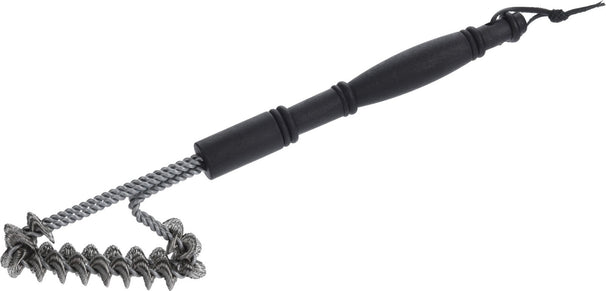 Cookinglife BBQ Cleaning Brush Fire & Flavour Stainless Steel 40 cm - Cleaning Brush with Black Handle