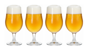 Vasos de cerveza Cookinglife con pie 370 ml - 4 piezas