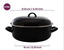 Cooking Enamel Casserole - ø 24 cm / 4 liter
