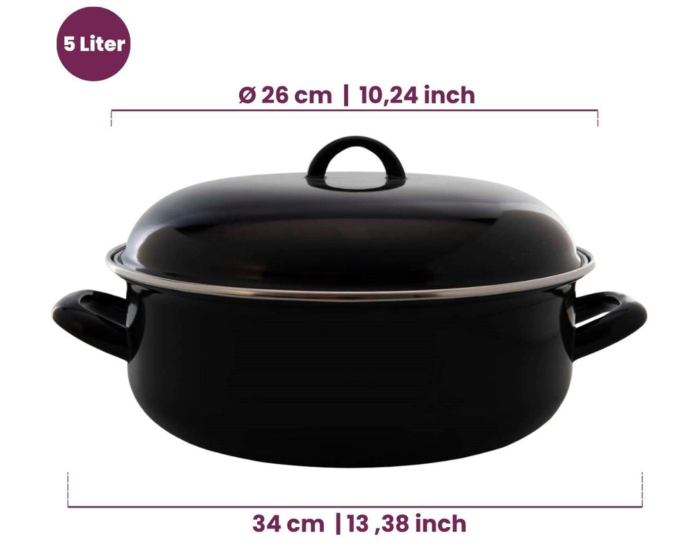 Cooking Enamel Casserole - ø 26 cm / 5 liter