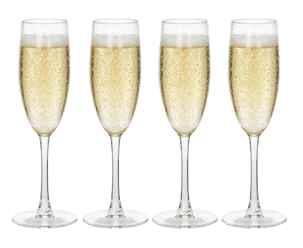 Copas de champán Cookinglife Milena 180 ml - 4 piezas