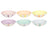 Cookinglife Platos Profundos / Platos para Pasta Spring Vibes ø 21 cm - 6 Piezas