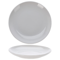 Cookinglife Dinner Plate Porcelain Ø 27 cm - 4 Pieces - Sleek Modern Plate White