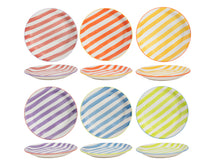 Cookinglife Dinnerware Set Summer Vibes 18-piece / 6 People - 6 dinner plates, 6 side plates, and 6 pasta bowls