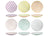 Cookinglife Platos para Cena Spring Vibes ø 26.5 cm - 6 Piezas