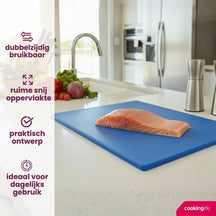 Cookinglife Cutting Board HACCP Blue 45 x 30 cm - for Fish