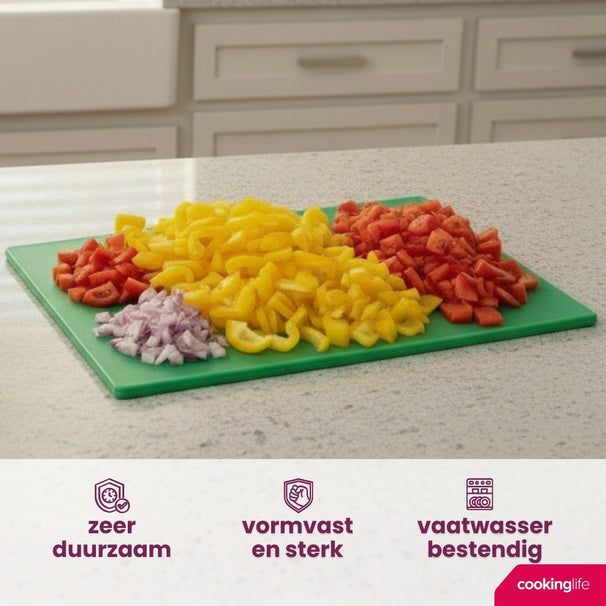 Cookinglife Set de Tablas de Cortar HACCP 5 piezas - 45 x 30 cm