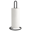 Cookinglife Kitchen Roll Holder Black 32 cm